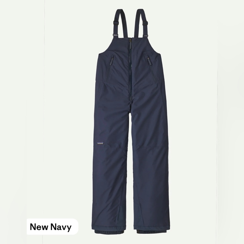 Patagonia Kids Navy Ski Bib